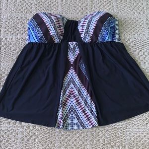 GUC Athena bandeau swim top size 12